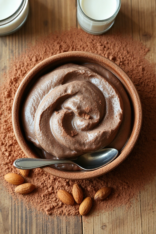 Chocolate Almond Frozen Yogurt Recipe With Cocoa - freezedryguy.com