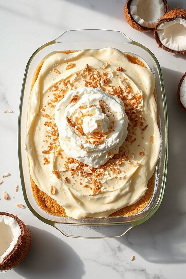 coconut cream dessert recipe
