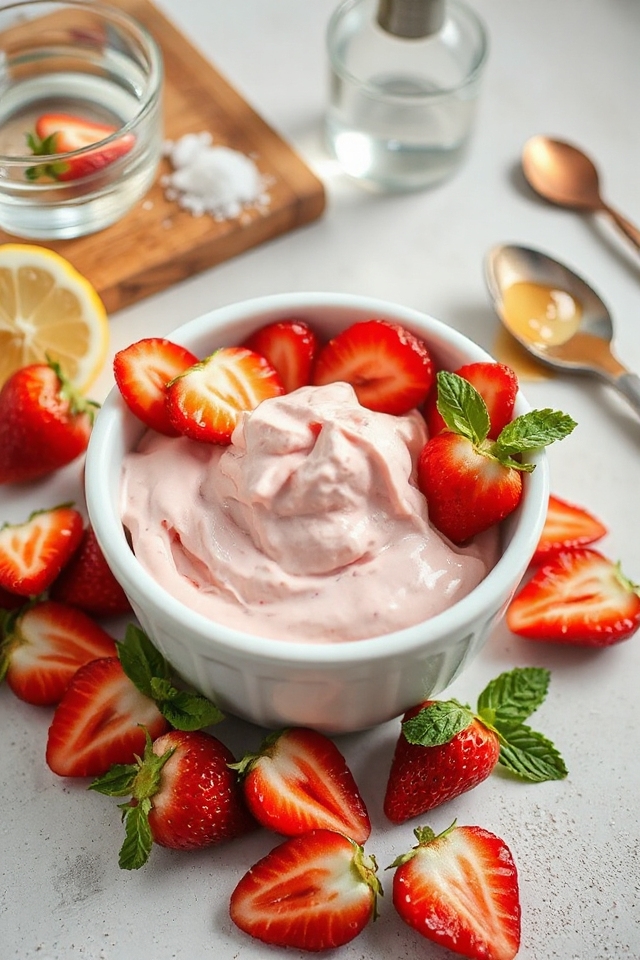 Strawberry Vodka Frozen Yogurt Recipe - freezedryguy.com
