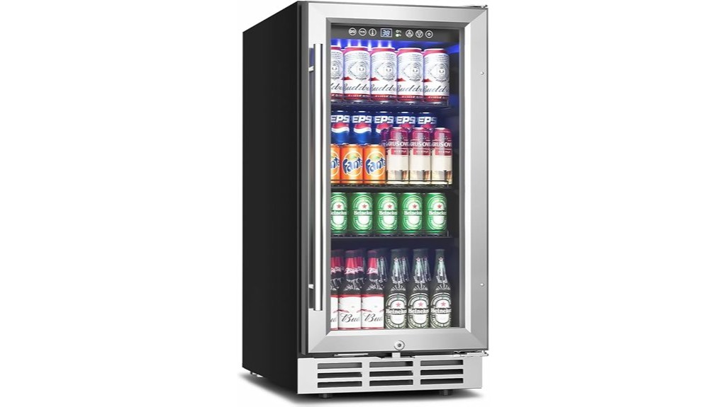 compact drink cooler appliance