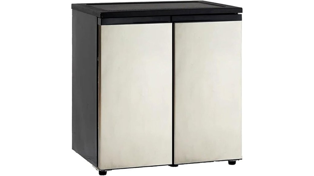 compact fridge with freezer