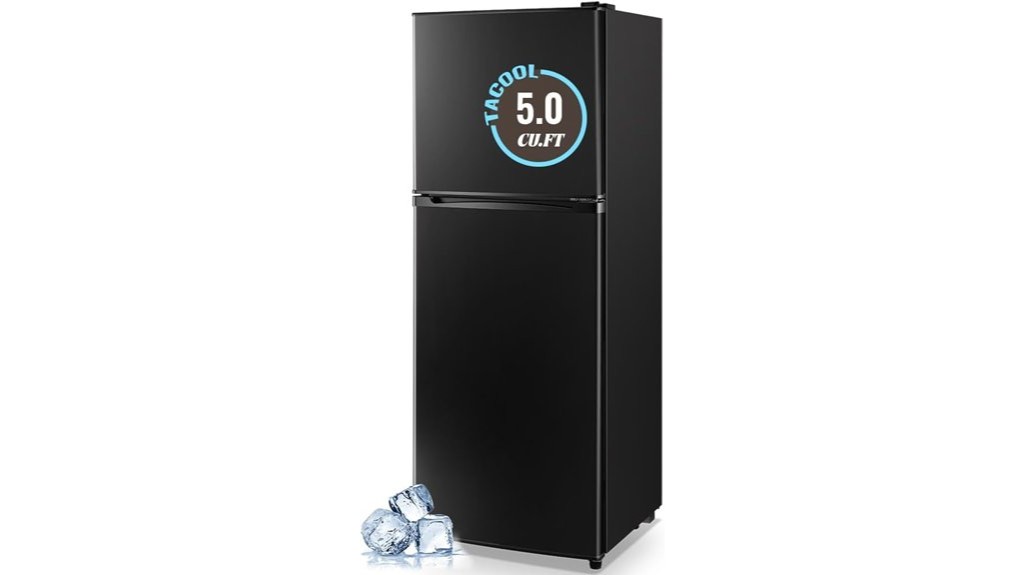 compact fridge with freezer