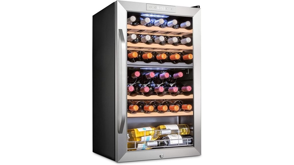 dual zone wine cooler