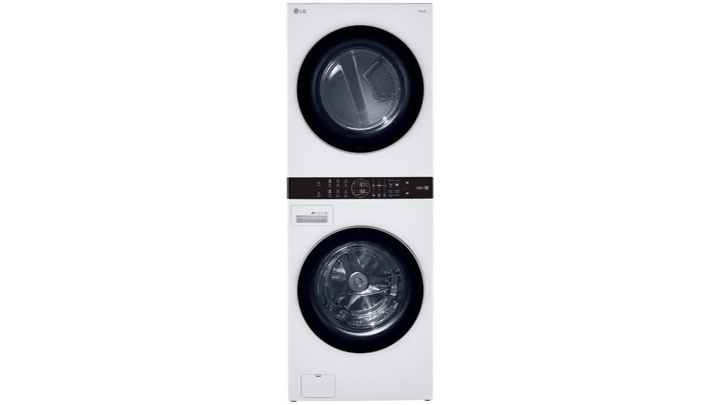 lg stacked washer dryer
