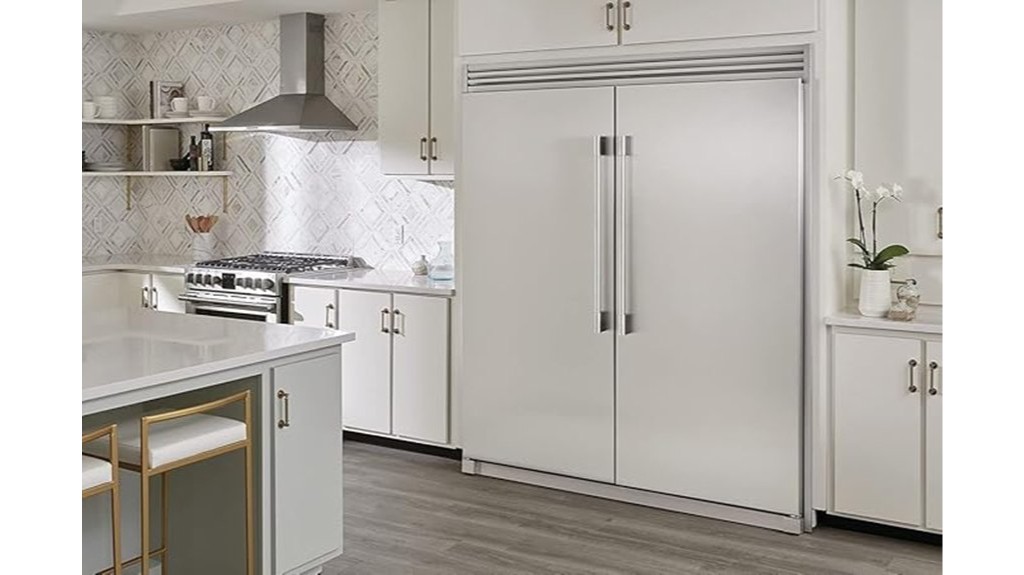 stainless steel refrigerator freezer combo