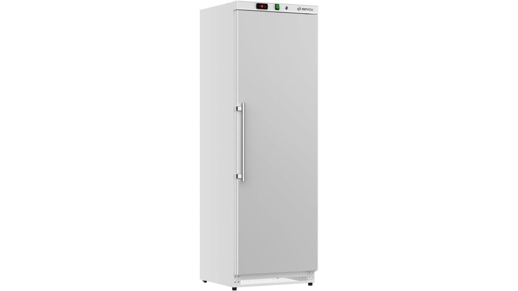 upright commercial freezer model