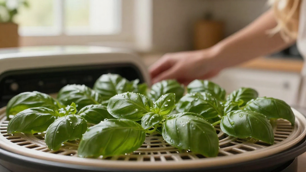 How to Dry Fresh Basil in a Dehydrator