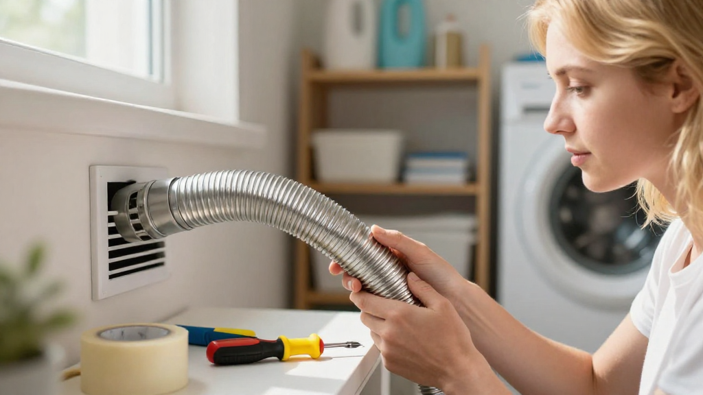 How to Install a Dryer Duct Properly