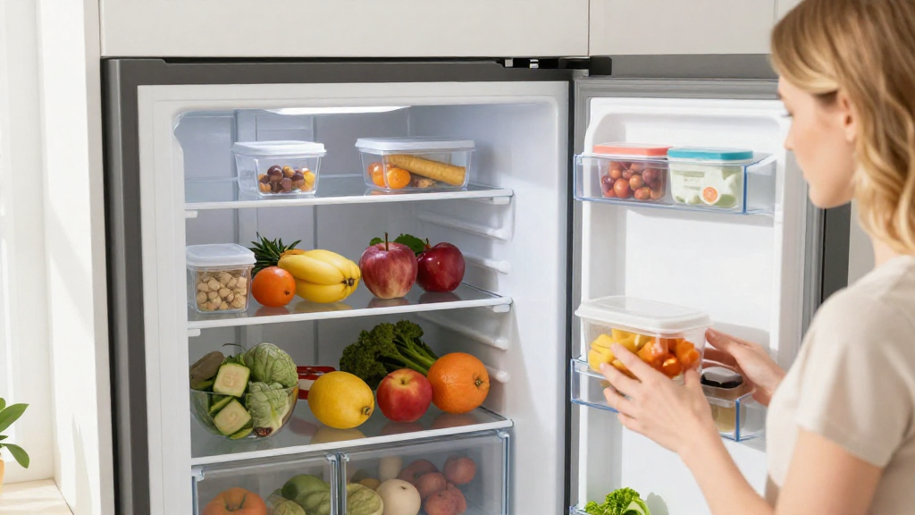 How to Organize a Top Freezer Fridge Combo
